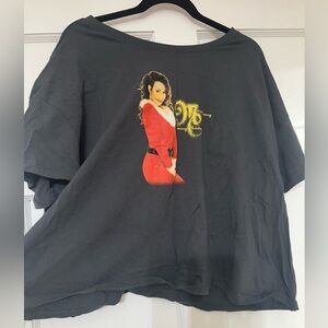 Mariah Carey all I want for Christmas Old Navy crop top plus size 3XL